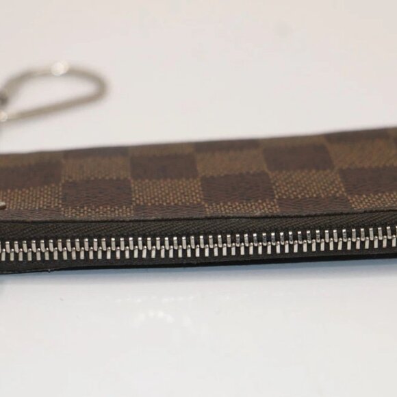 Louis Vuitton Key Pouch Cloth Small Wallet - Damier Ebene - Picture 6 of 15